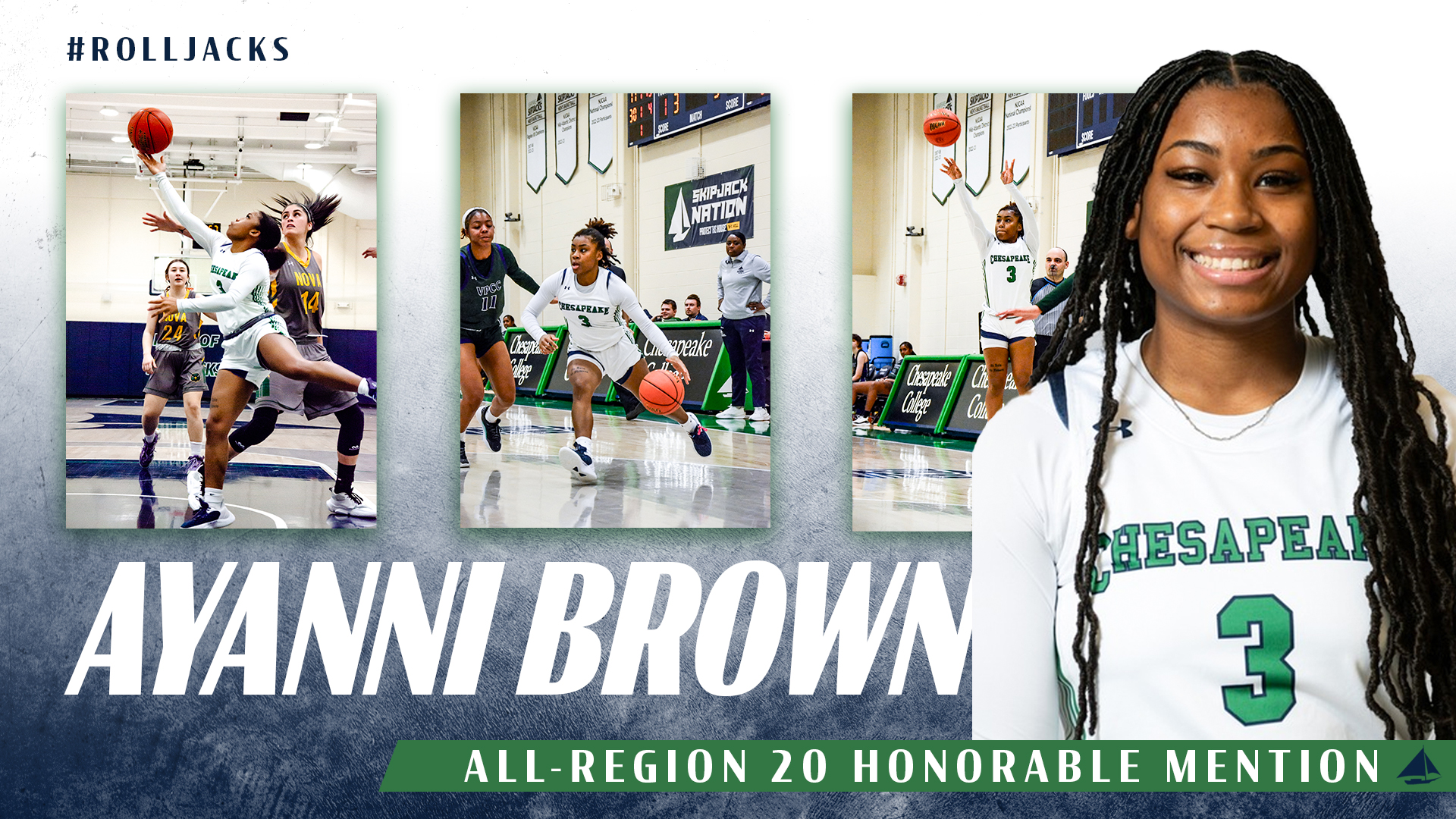 Ayanni Brown Receives All-Region 20 Honorable Mention
