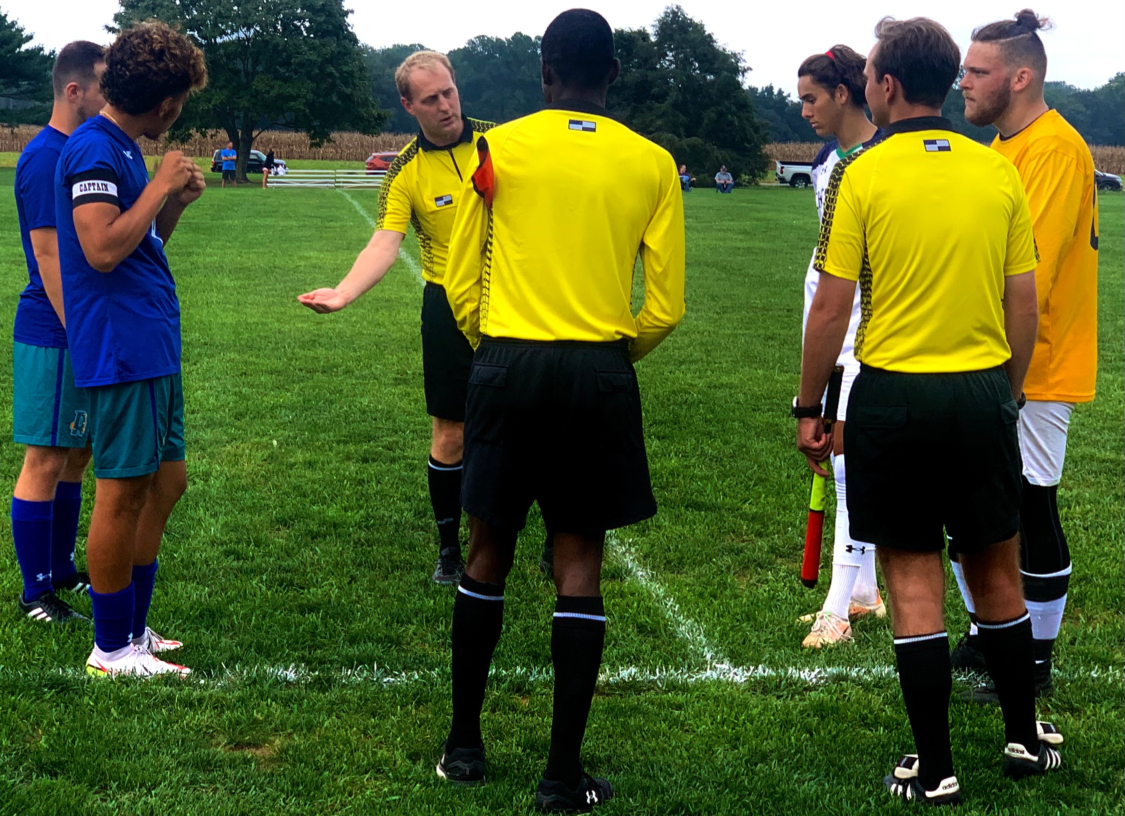 The Only Active Storm In Wye Mills, MD: Chesapeake Men's Soccer vs. AACC