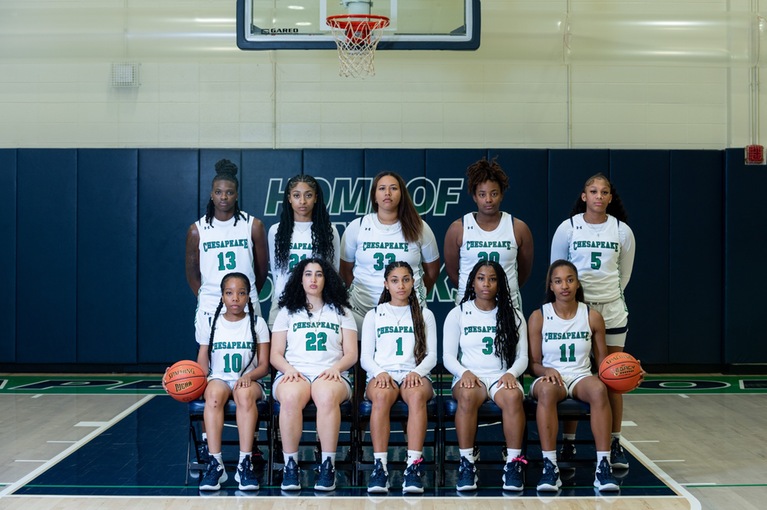 Thumbnail photo for the 2023-2024 Chesapeake Women's Basketball Roster gallery